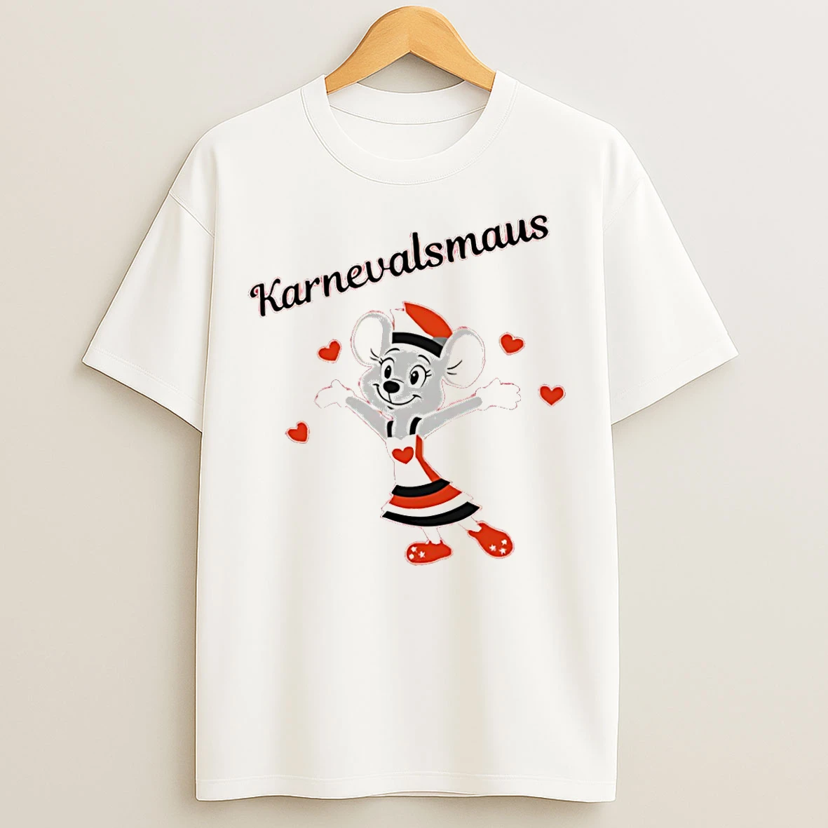 Classic Karnevalsmaus Carnival Mouse Cartoon T Shirts