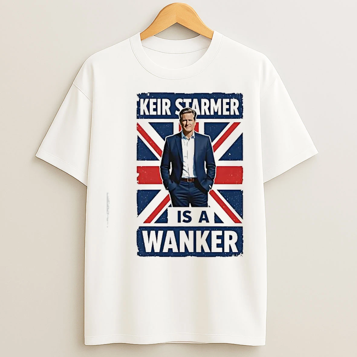 Classic Keir Starmer Is A Wanker Graphic T Shirts