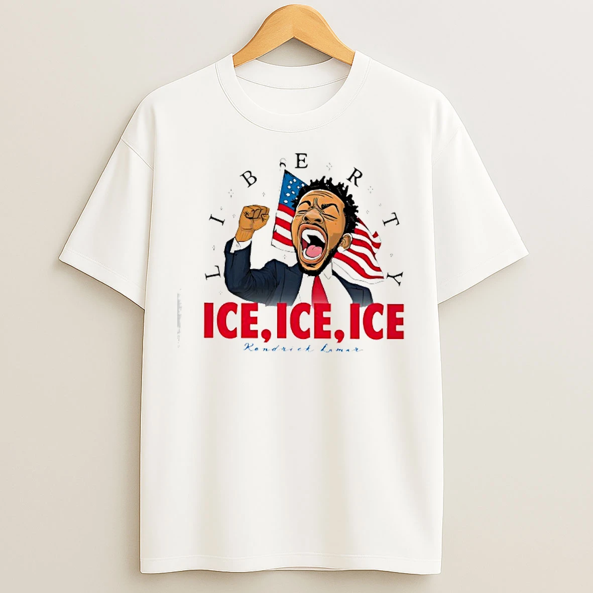 Classic Kendrick Lamar Liberty Ice Ice Ice T Shirts
