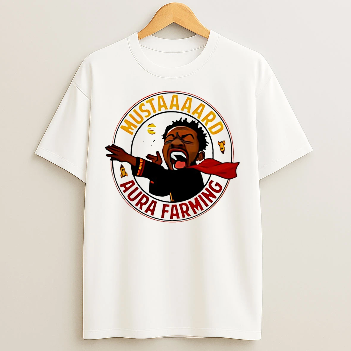 Classic Kendrick Lamar Mustaaaard Aura Farming T Shirts