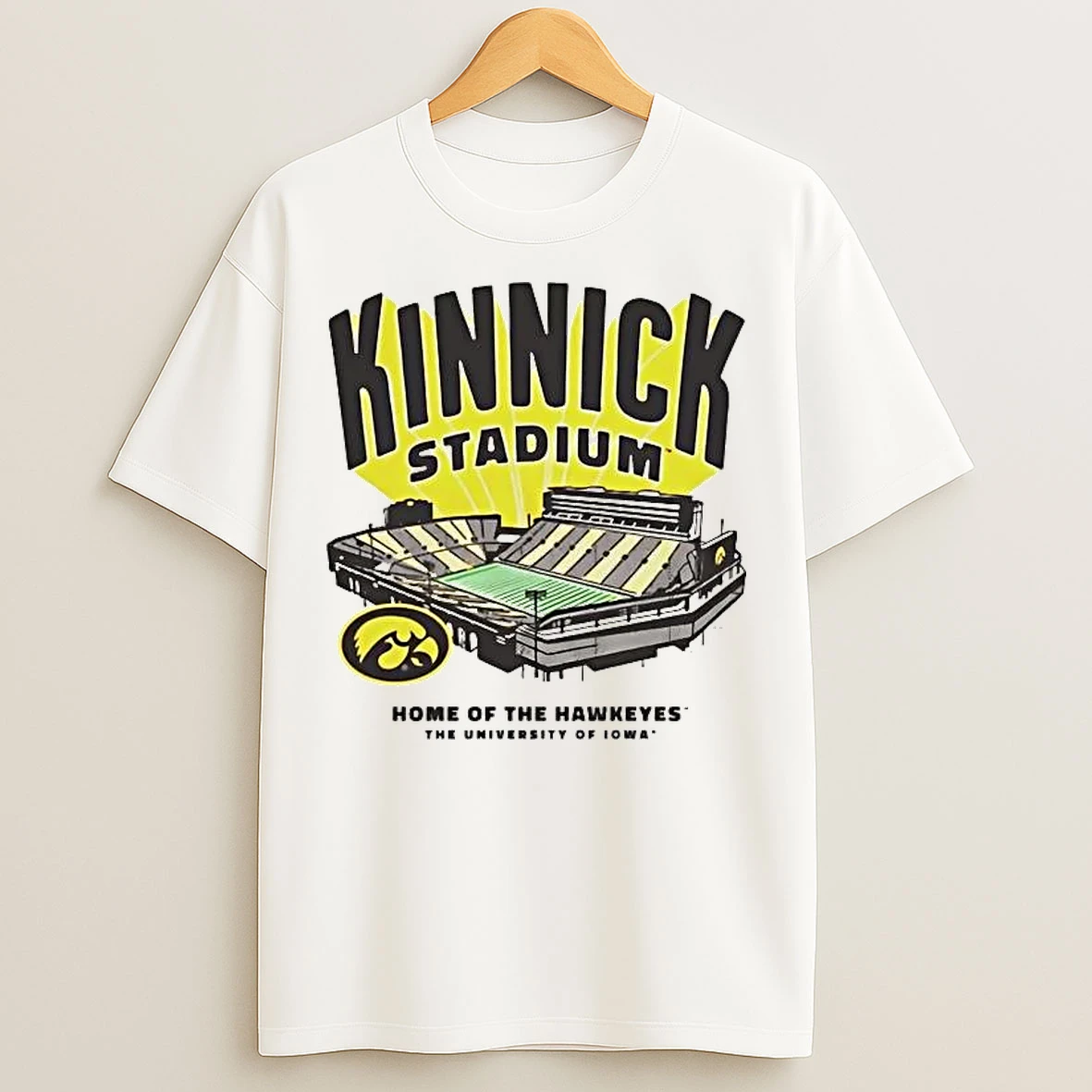 Classic Kinnick Stadium Home Of The Hawkeyes T Shirts