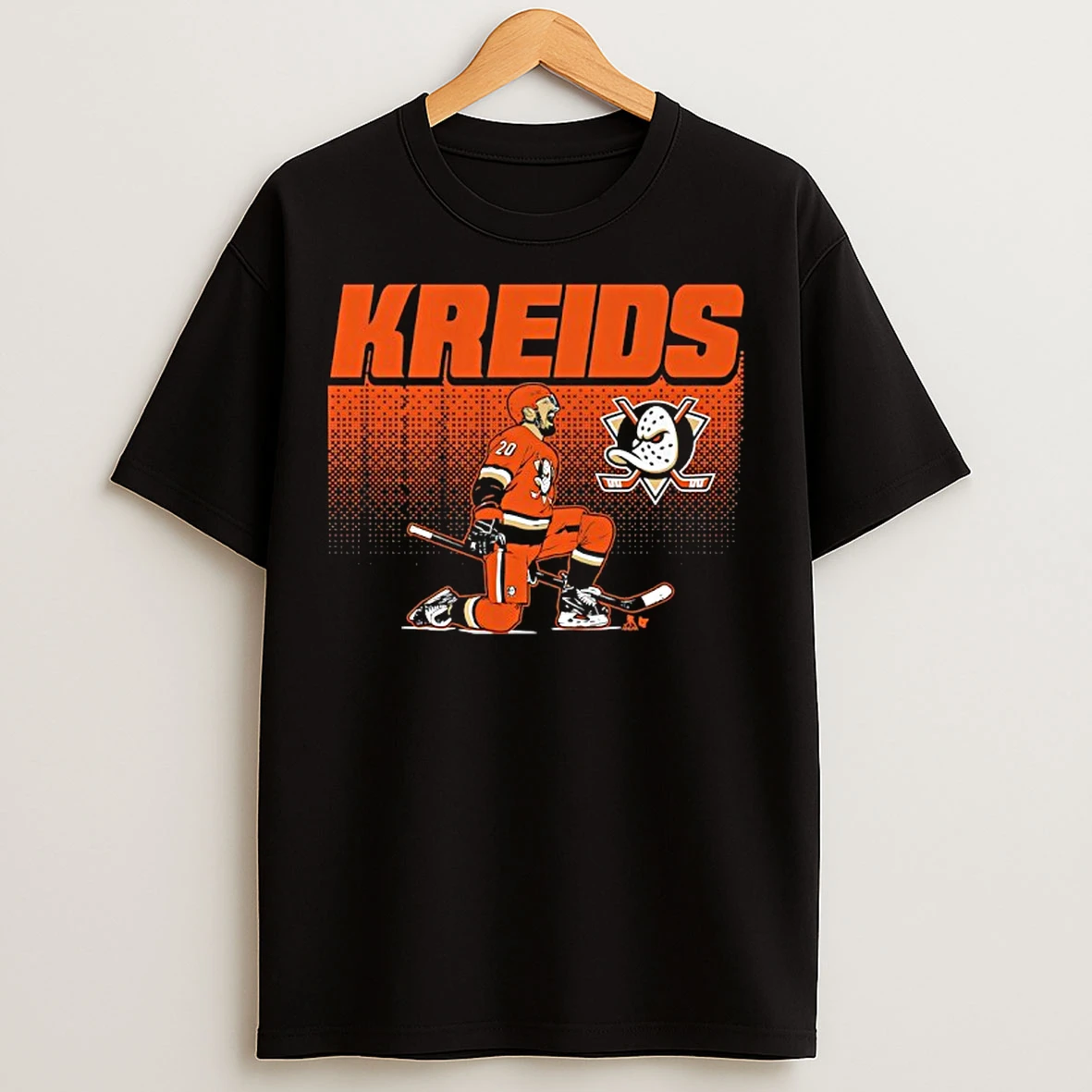 Classic Kreider Celly Anaheim Ducks Hockey T Shirts