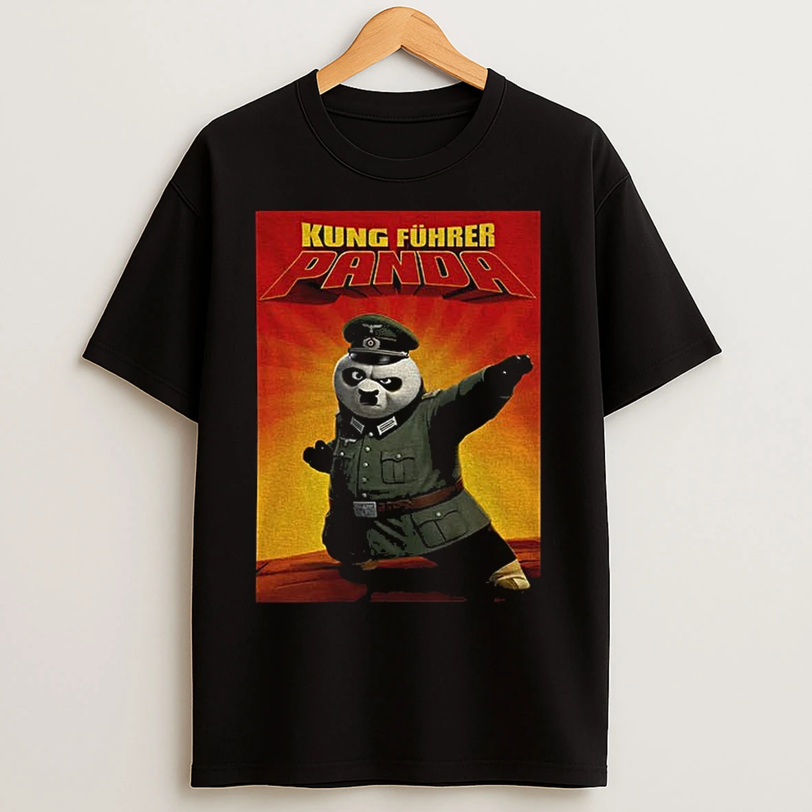 Classic Kung Fuhrer Panda Hitler Parody T Shirts