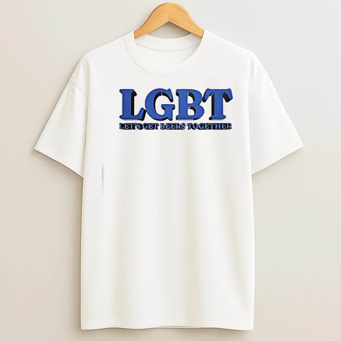 Classic Lgbt Lets Get Beer Together Funny T Shirts