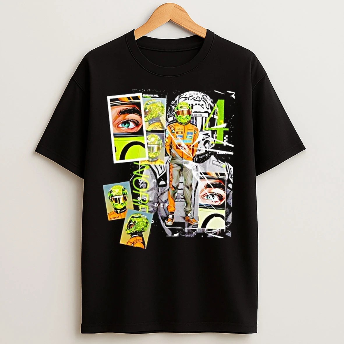 Classic Lando Norris Mclaren F1 2026 Racing The Golden Boy Streetwear T Shirts