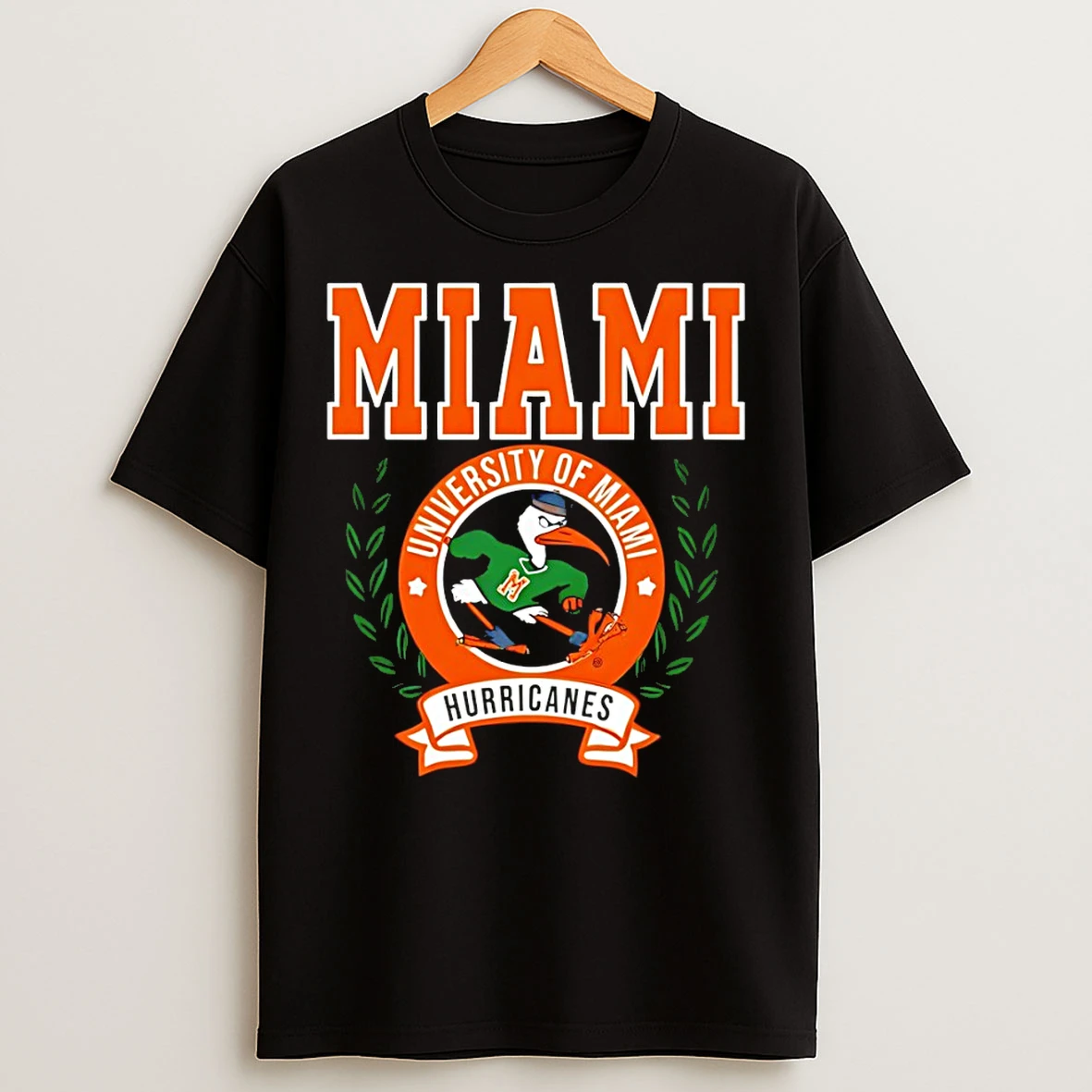 Classic Lets Go Miami Hurricanes Miami University Of Miami Hurricanes Football T Shirts