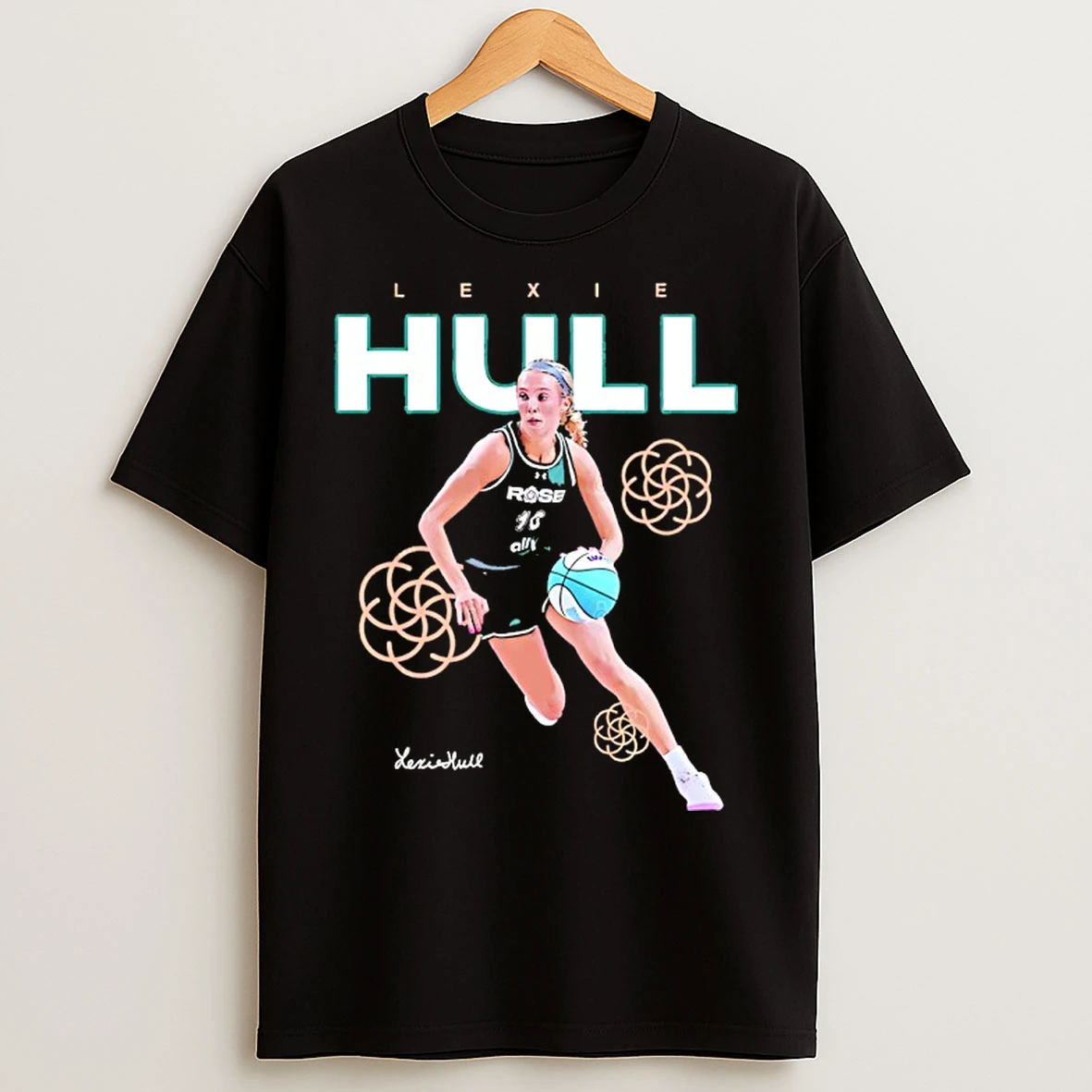 Classic Lexie Hull Rose Bc Unrivaled Basketball 2026 Signature T Shirts