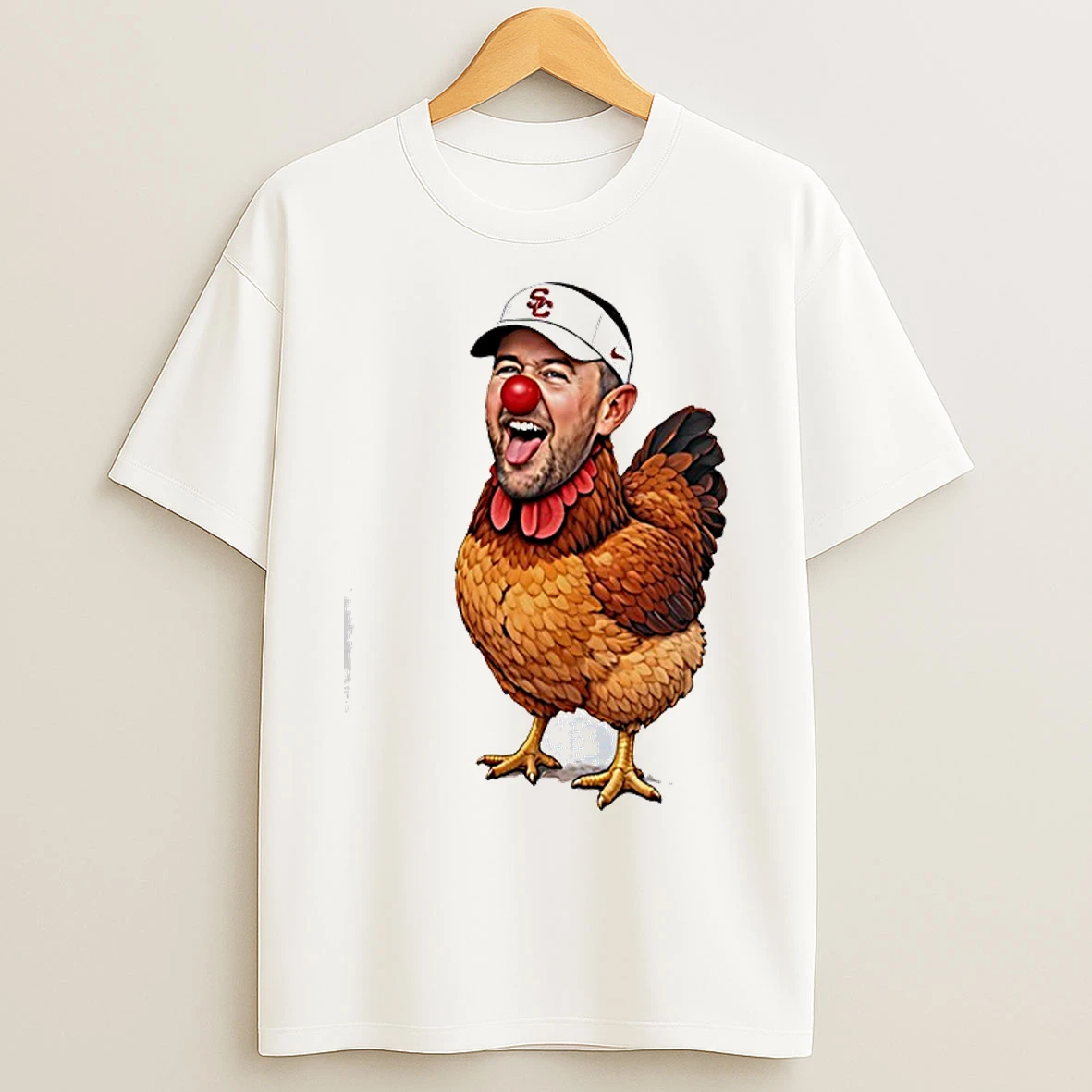 Classic Lincoln Riley Chicken Usc Trojans Football T Shirts