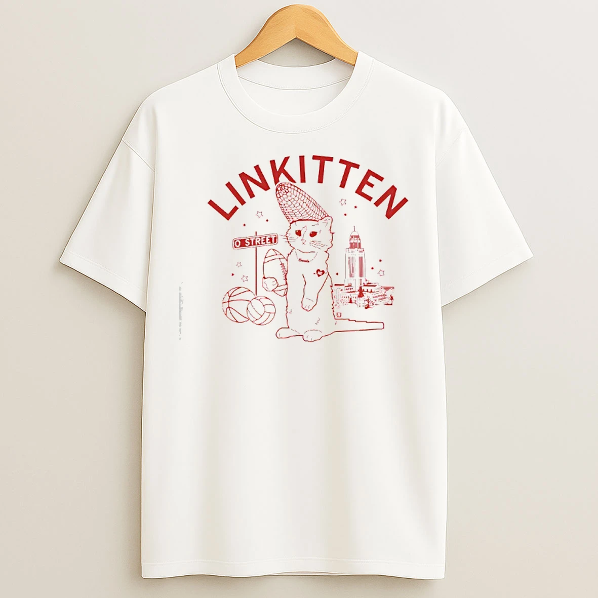 Classic Linkitten O Street Cat T Shirts