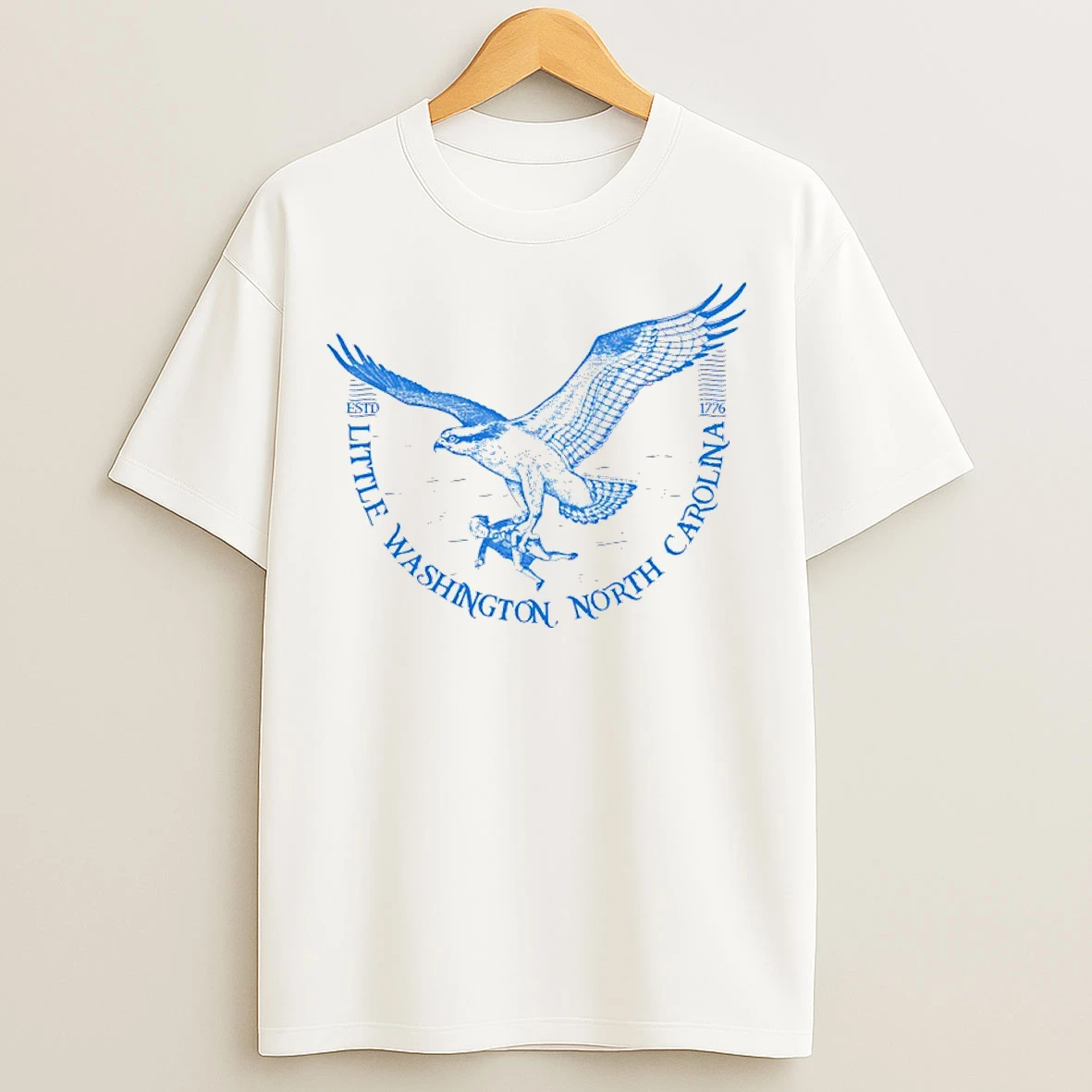 Classic Little George Washington And Osprey 1776 2026 T Shirts