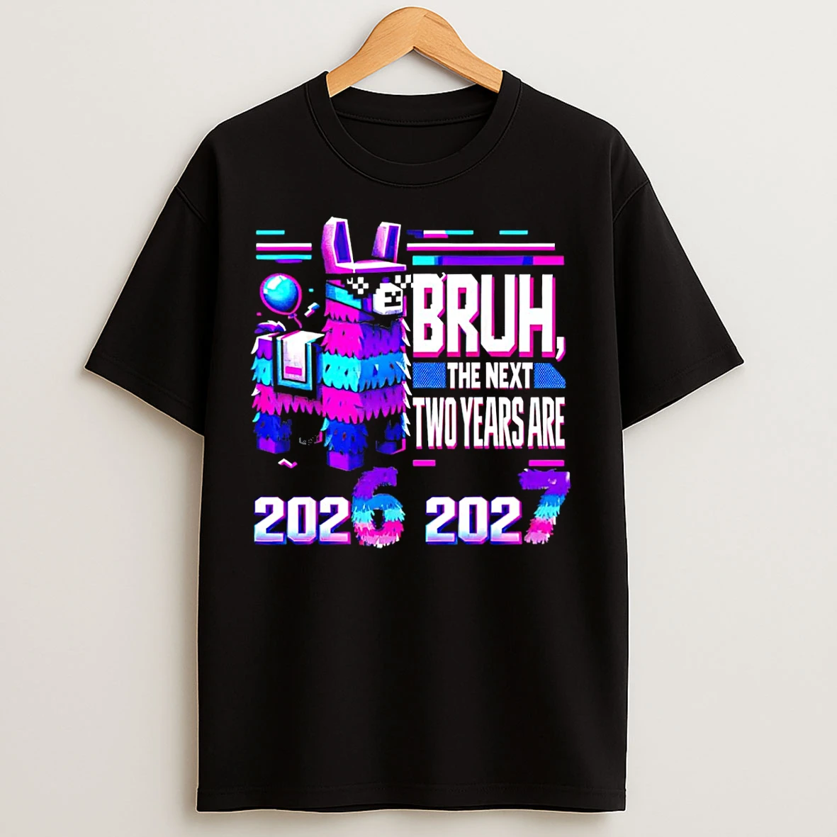 Classic Llama Pinata New Years Eve Party 6 7 Meme T Shirts