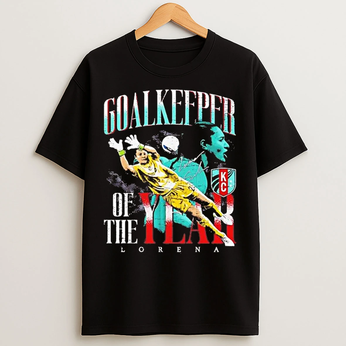 Classic Lorena Kansas Goalkeeper Of The Year T Shirts