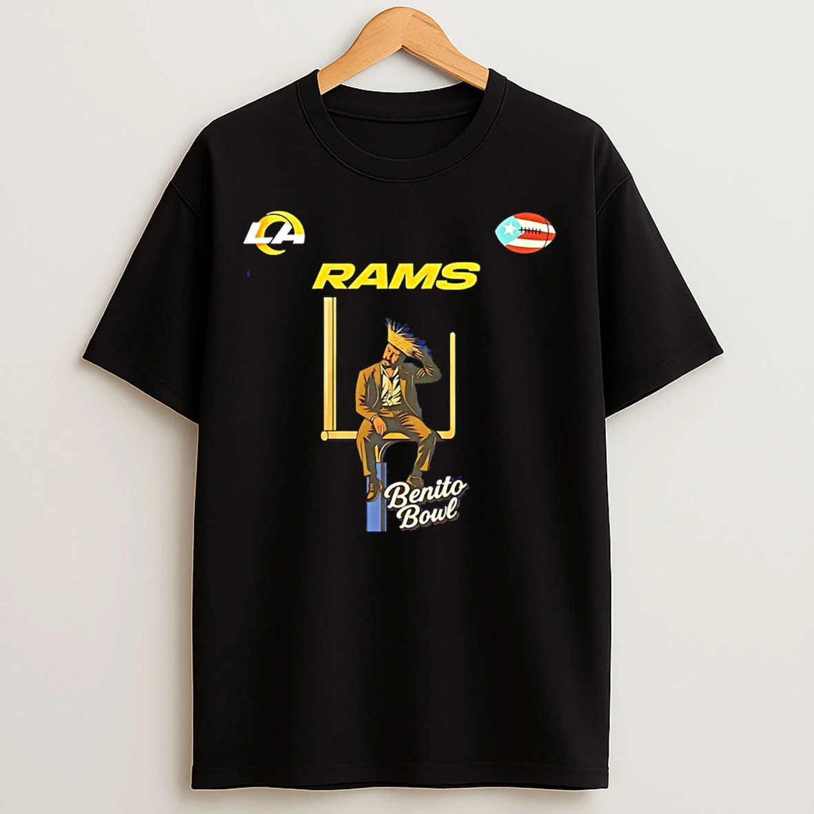 Classic Los Angeles Rams X Bad Bunny Super Bowl Lx The Halftime Show 2026 T Shirts