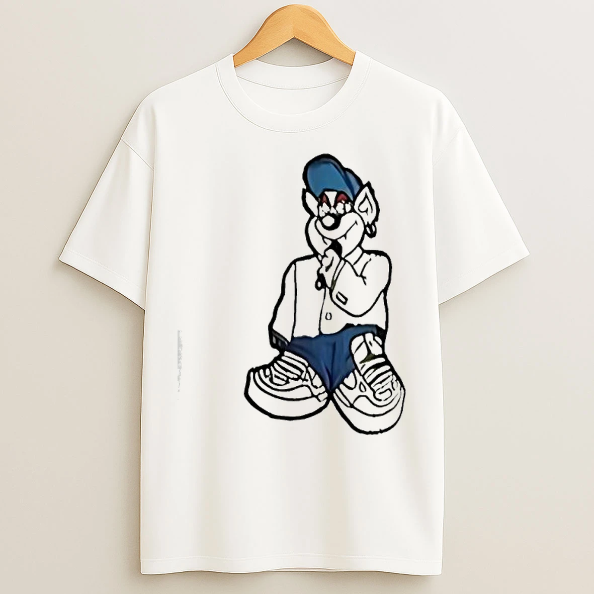 Classic Louis Vuitton Singer Bear Graphic T Shirts