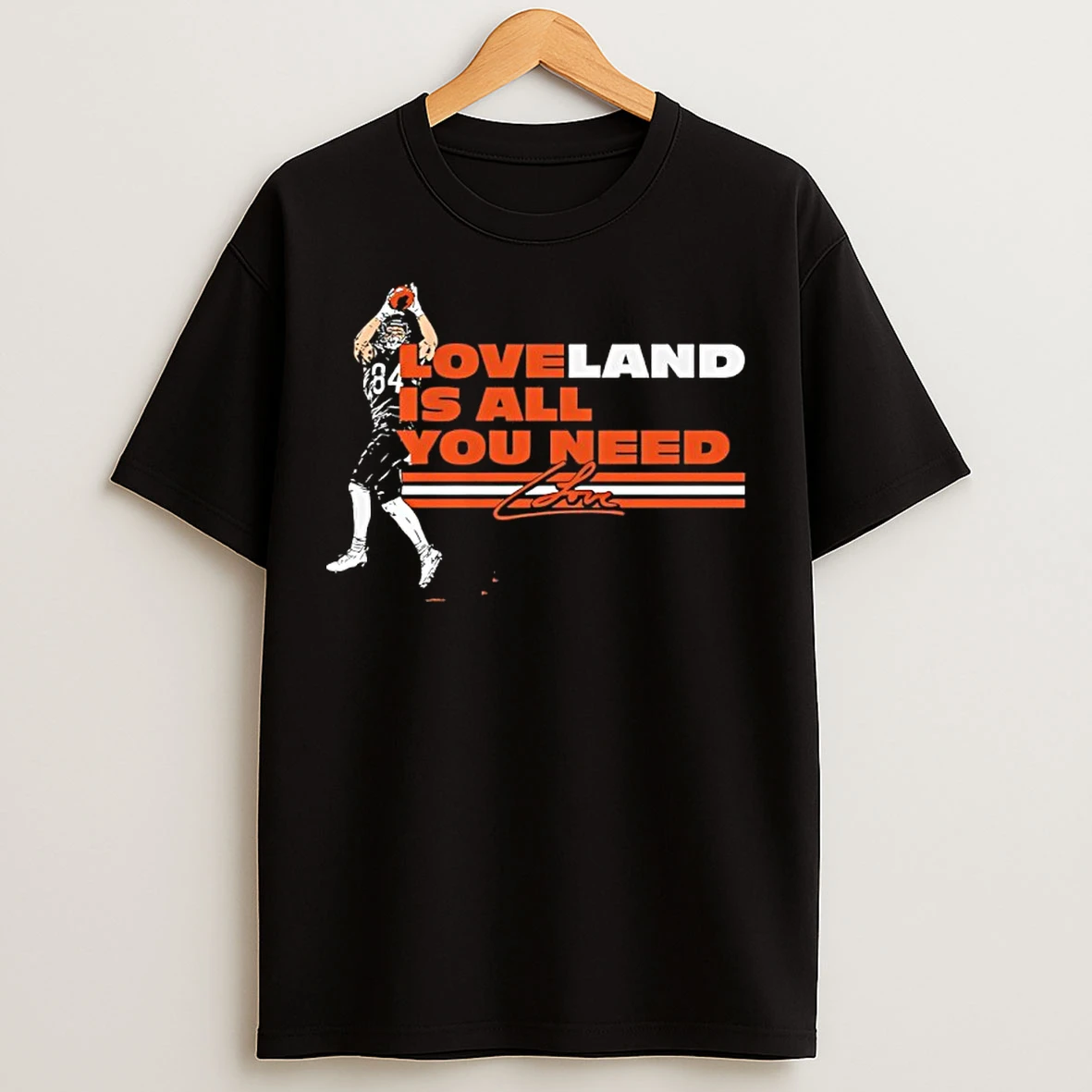 Classic Loveland Is All You Need Colston Loveland Chicago Bears Signature T Shirts
