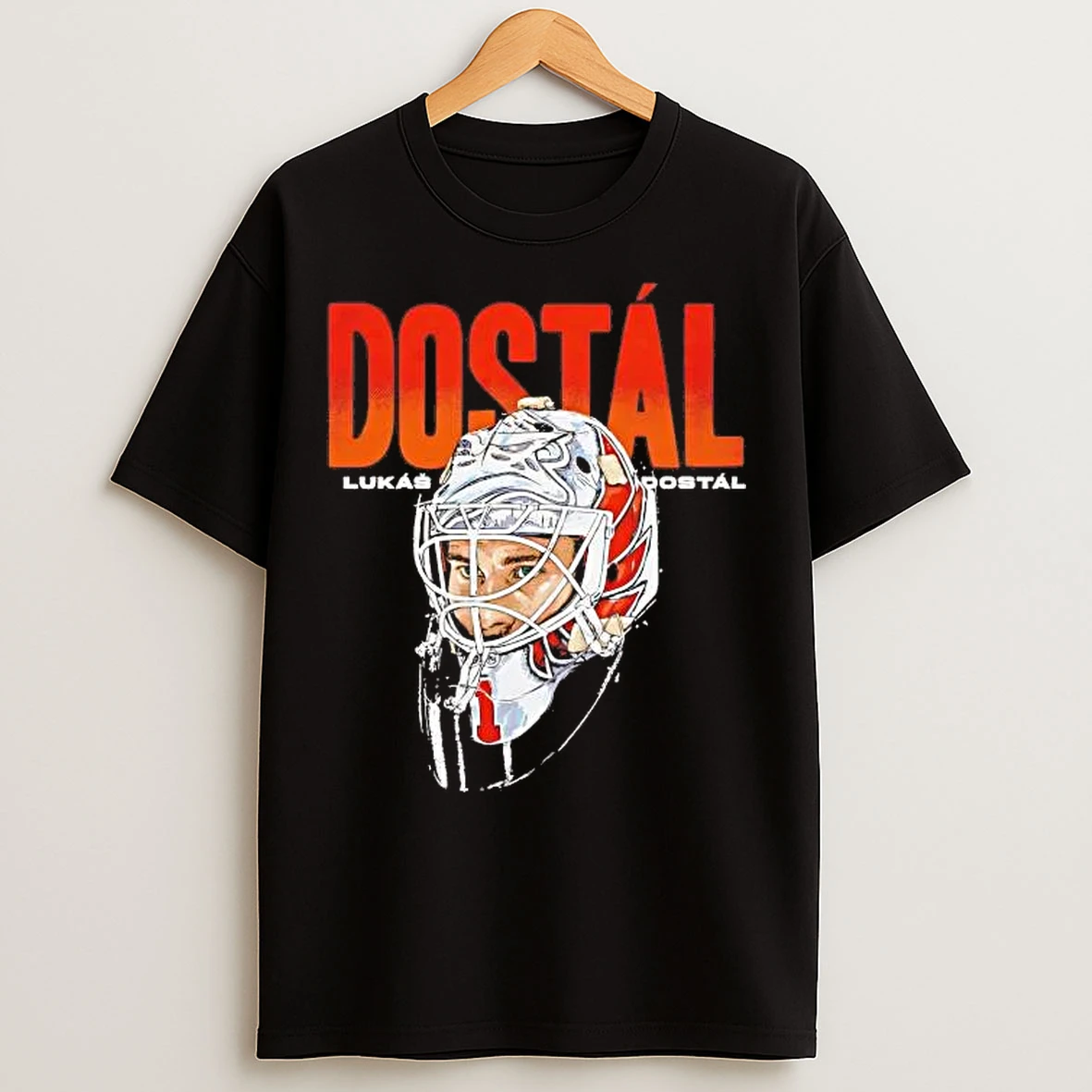 Classic Lukas Dostal Anaheim Hockey Mask T Shirts