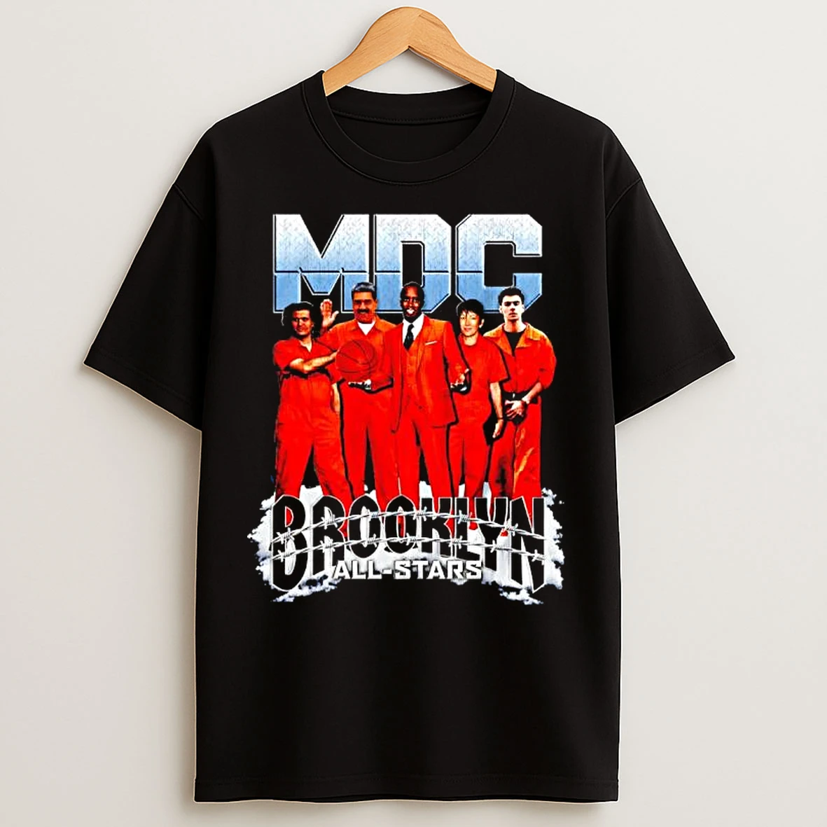 Classic Mdc Avenatti X Maduro X Combs X Maxwell X Bankman Fried Brooklyn All Stars T Shirts