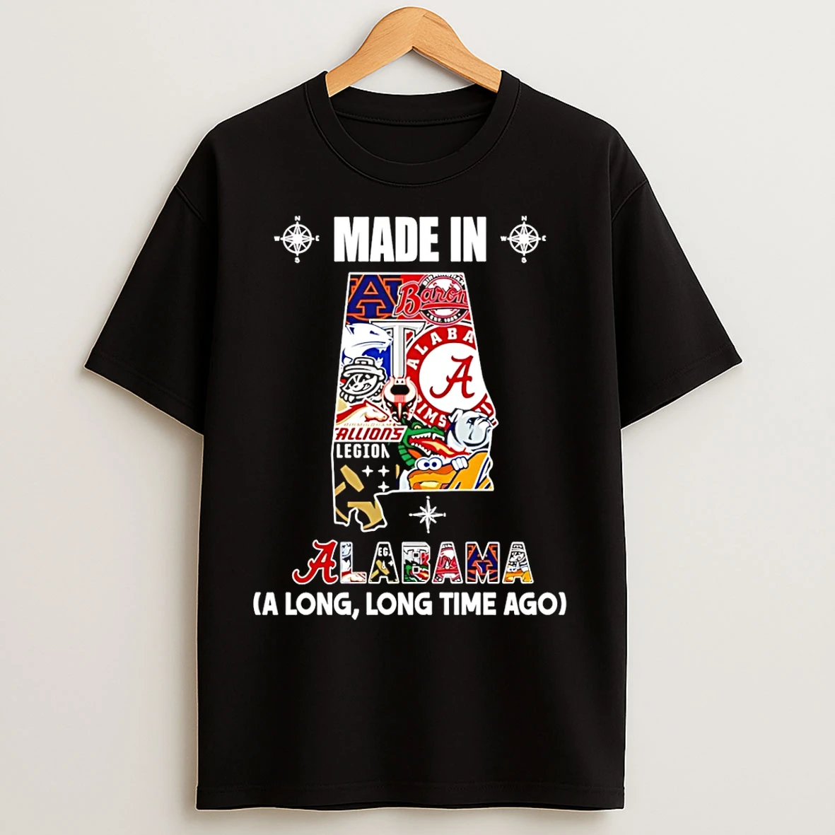 Classic Made In Alabama A Long Long Time Ago State T Shirts