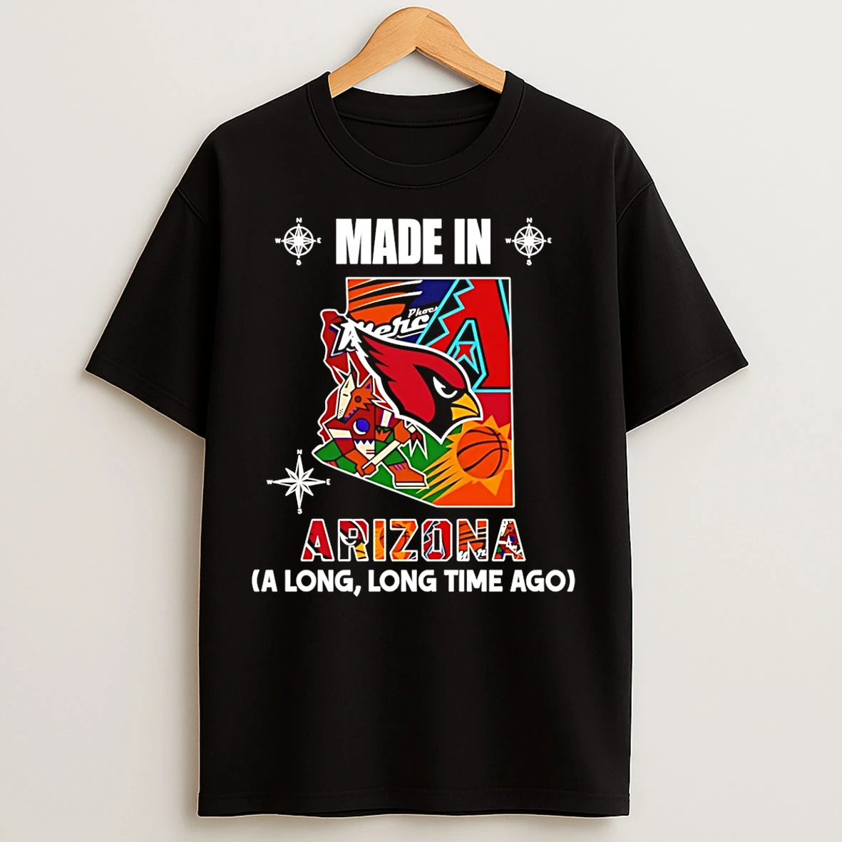 Classic Made In Arizona A Long Long Time Ago State T Shirts