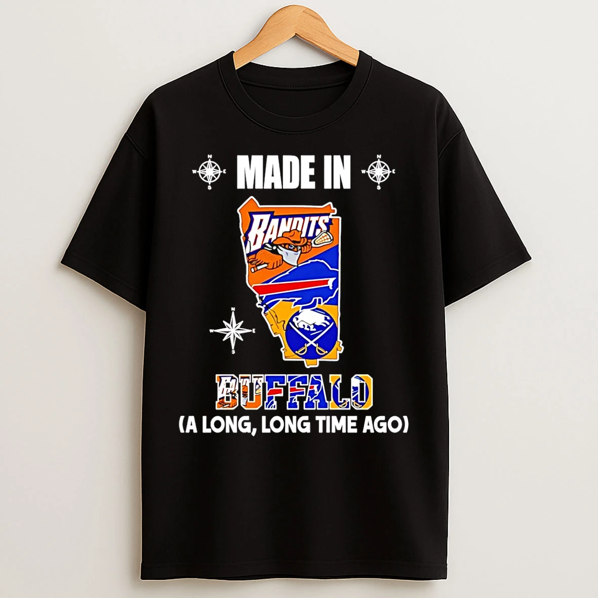 Classic Made In Buffalo A Long Long Time Ago State T Shirts