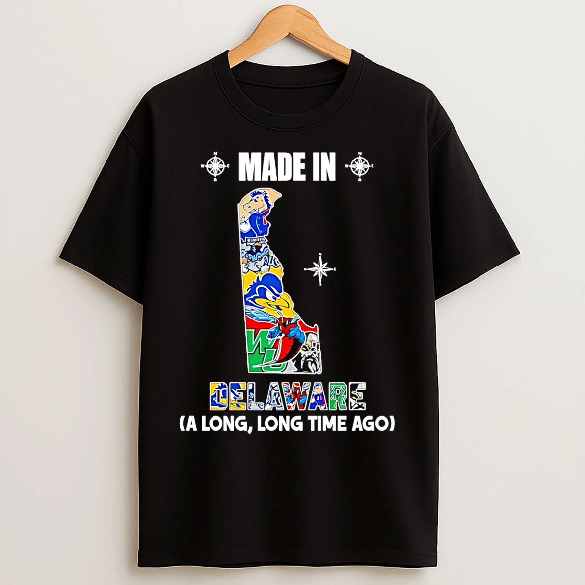 Classic Made In Delaware A Long Long Time Ago State T Shirts