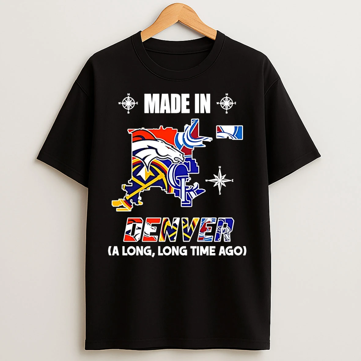 Classic Made In Denver A Long Long Time Ago State T Shirts