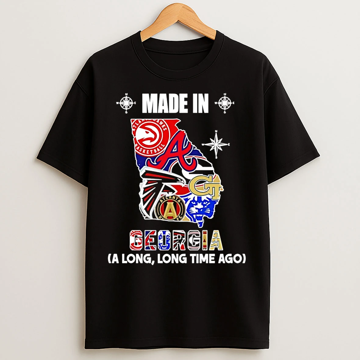 Classic Made In Georgia A Long Long Time Ago State T Shirts
