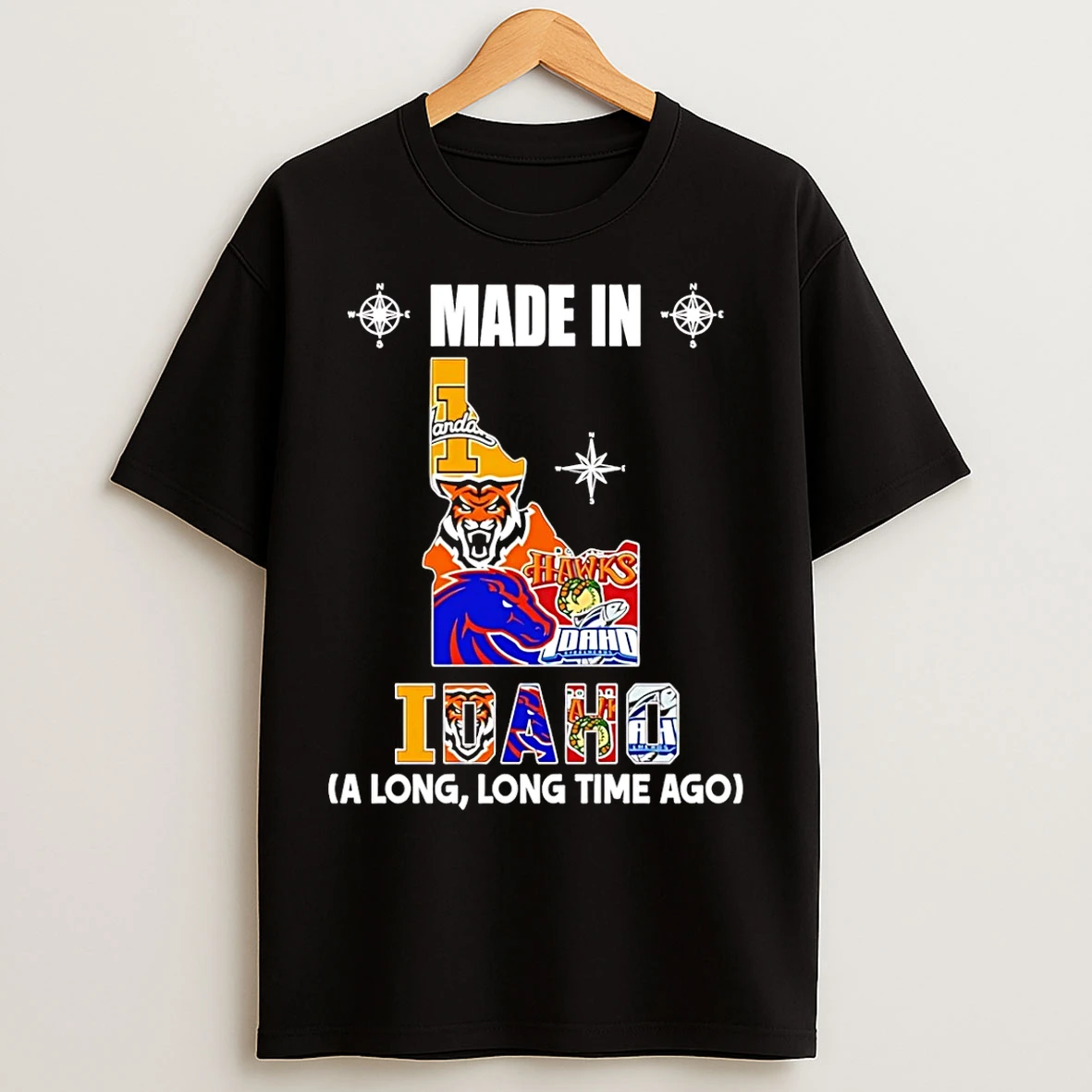 Classic Made In Idaho A Long Long Time Ago State T Shirts