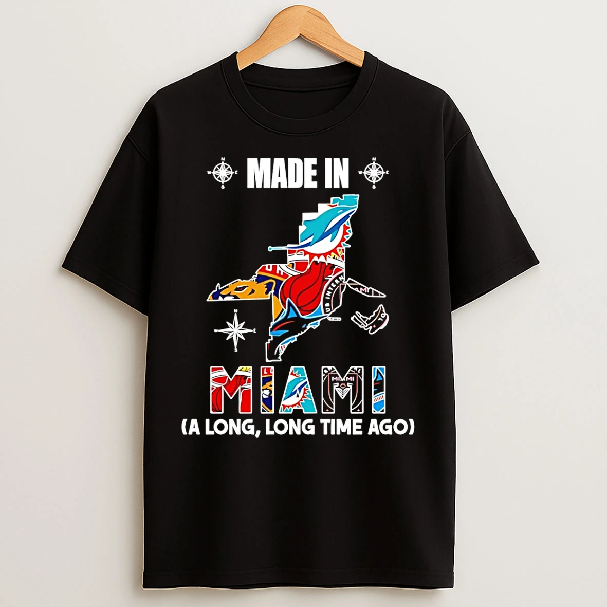 Classic Made In Miami A Long Long Time Ago State T Shirts