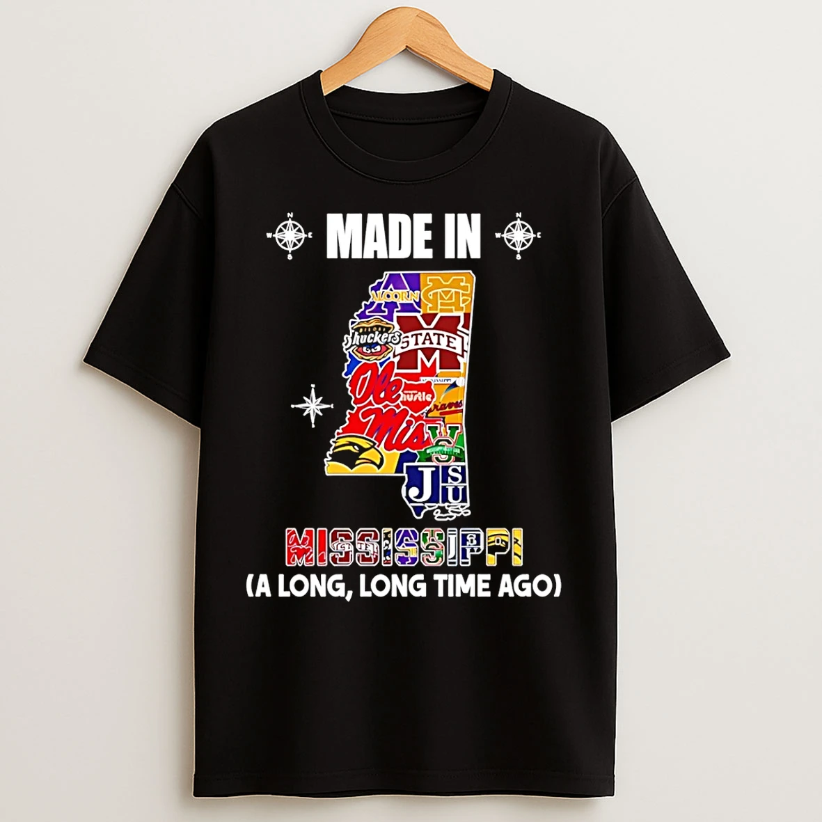 Classic Made In Mississippi A Long Long Time Ago State T Shirts