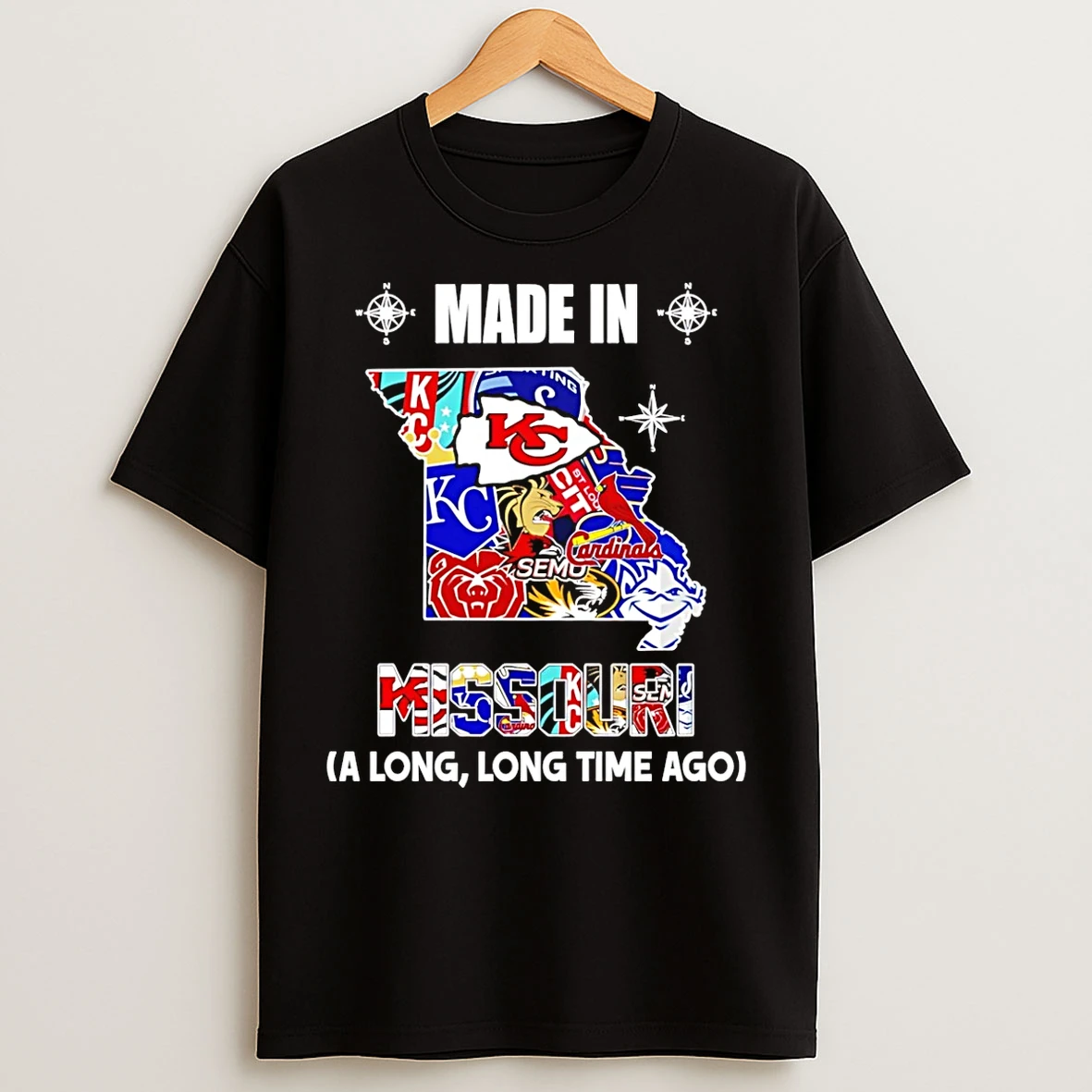 Classic Made In Missouri A Long Long Time Ago State T Shirts