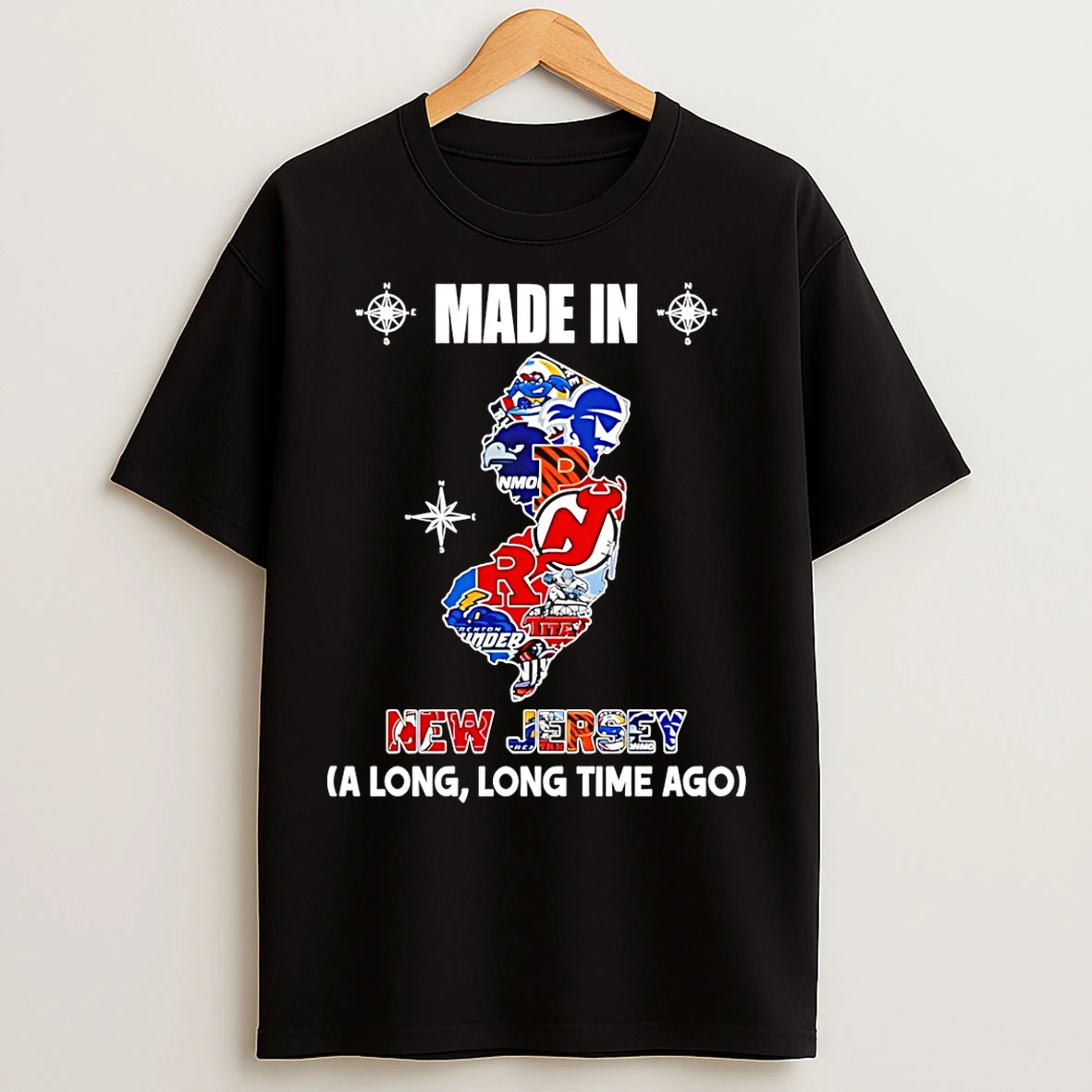 Classic Made In New Jersey A Long Long Time Ago State T Shirts