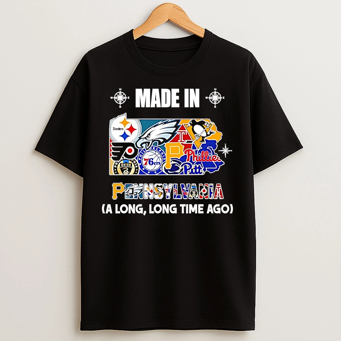 Classic Made In Pennsylvania A Long Long Time Ago State T Shirts