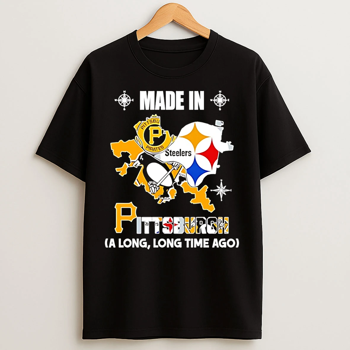 Classic Made In Pittsburgh A Long Long Time Ago State T Shirts
