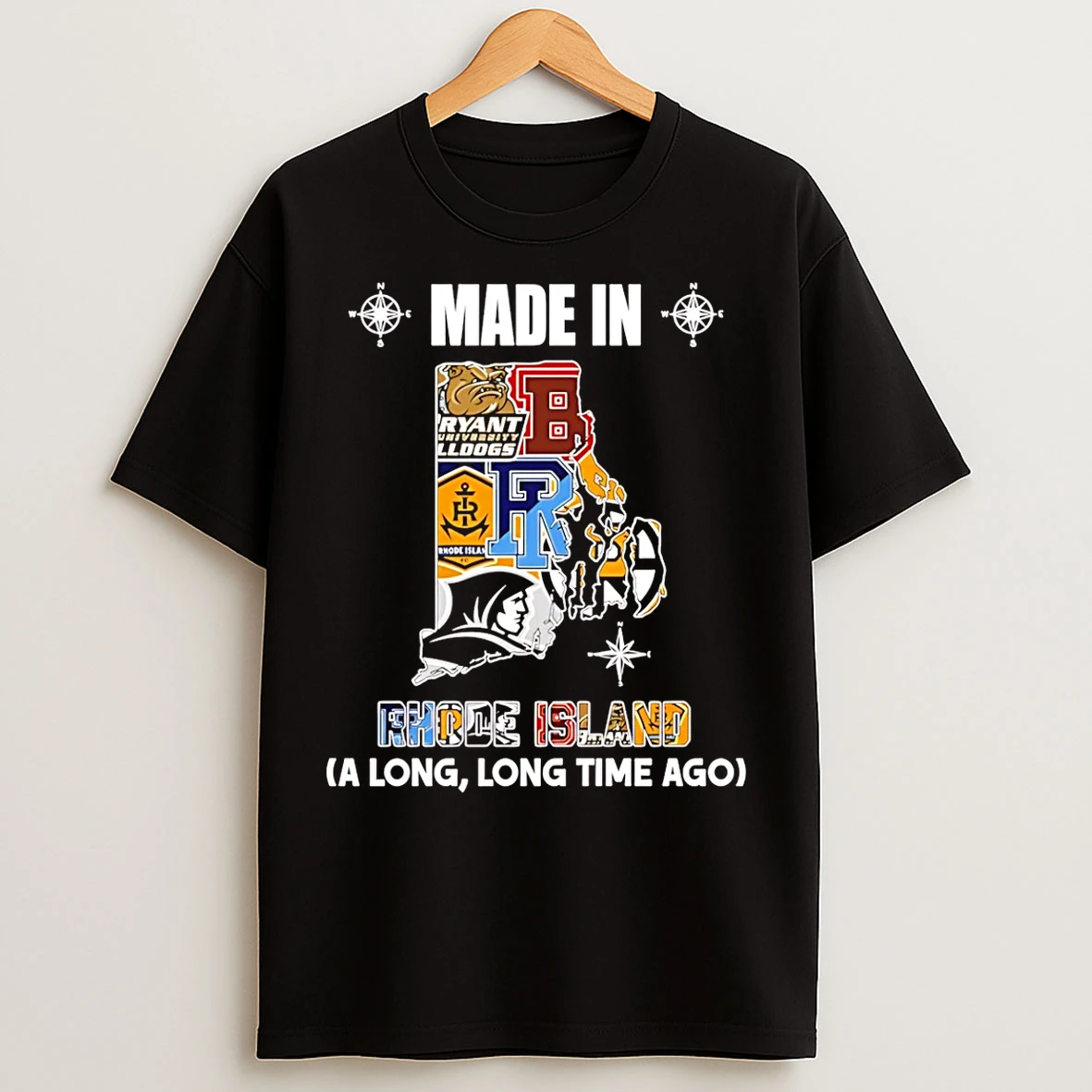 Classic Made In Rhode Island A Long Long Time Ago State T Shirts