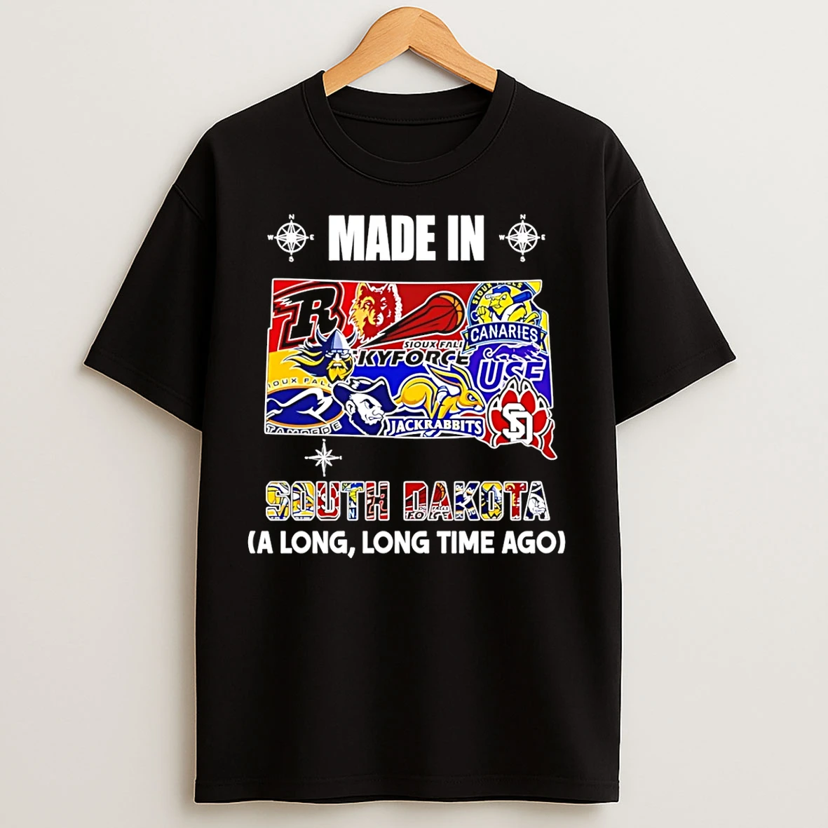 Classic Made In South Dakota A Long Long Time Ago State T Shirts
