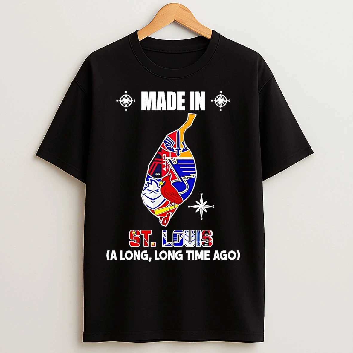 Classic Made In St Louis A Long Long Time Ago State T Shirts