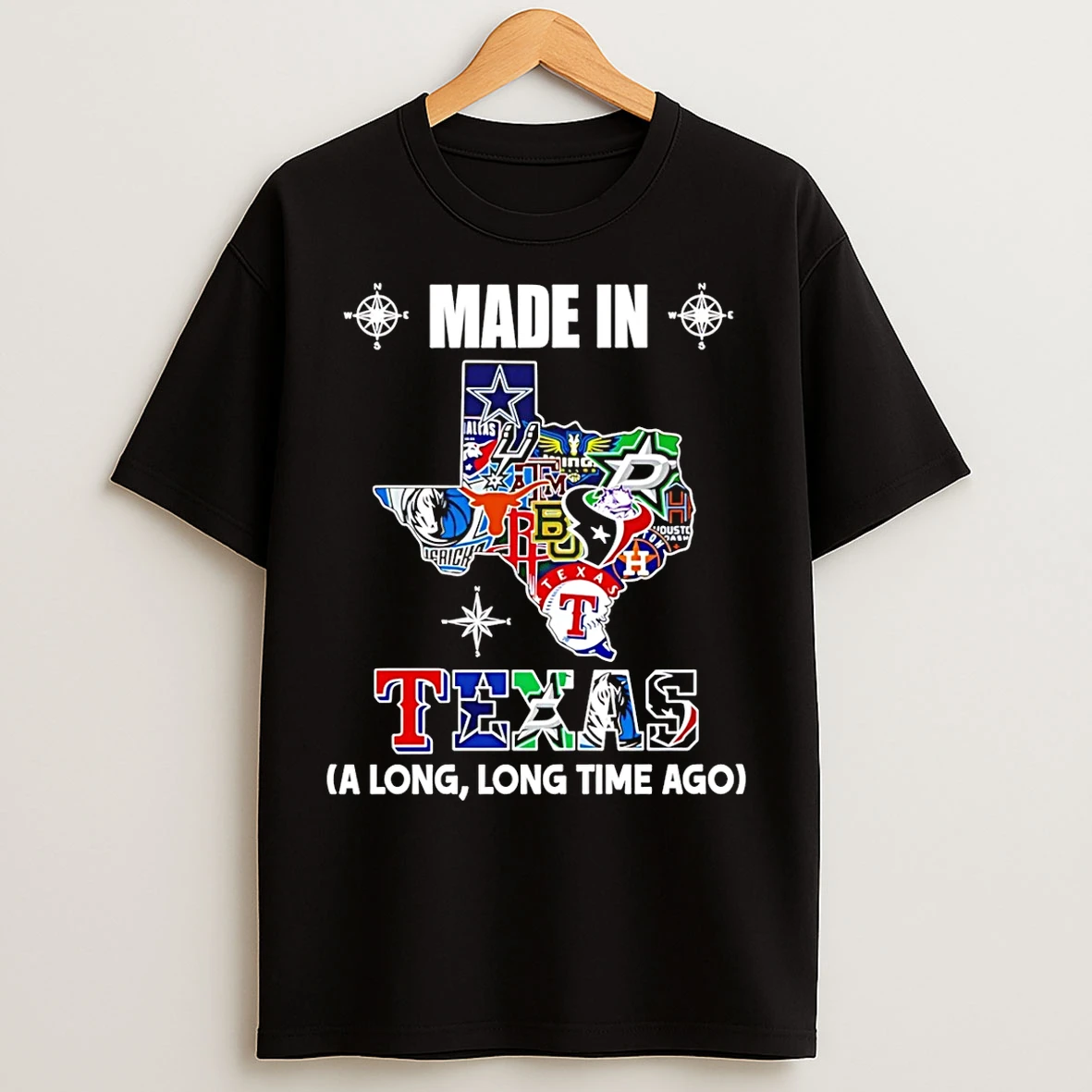 Classic Made In Texas A Long Long Time Ago State T Shirts
