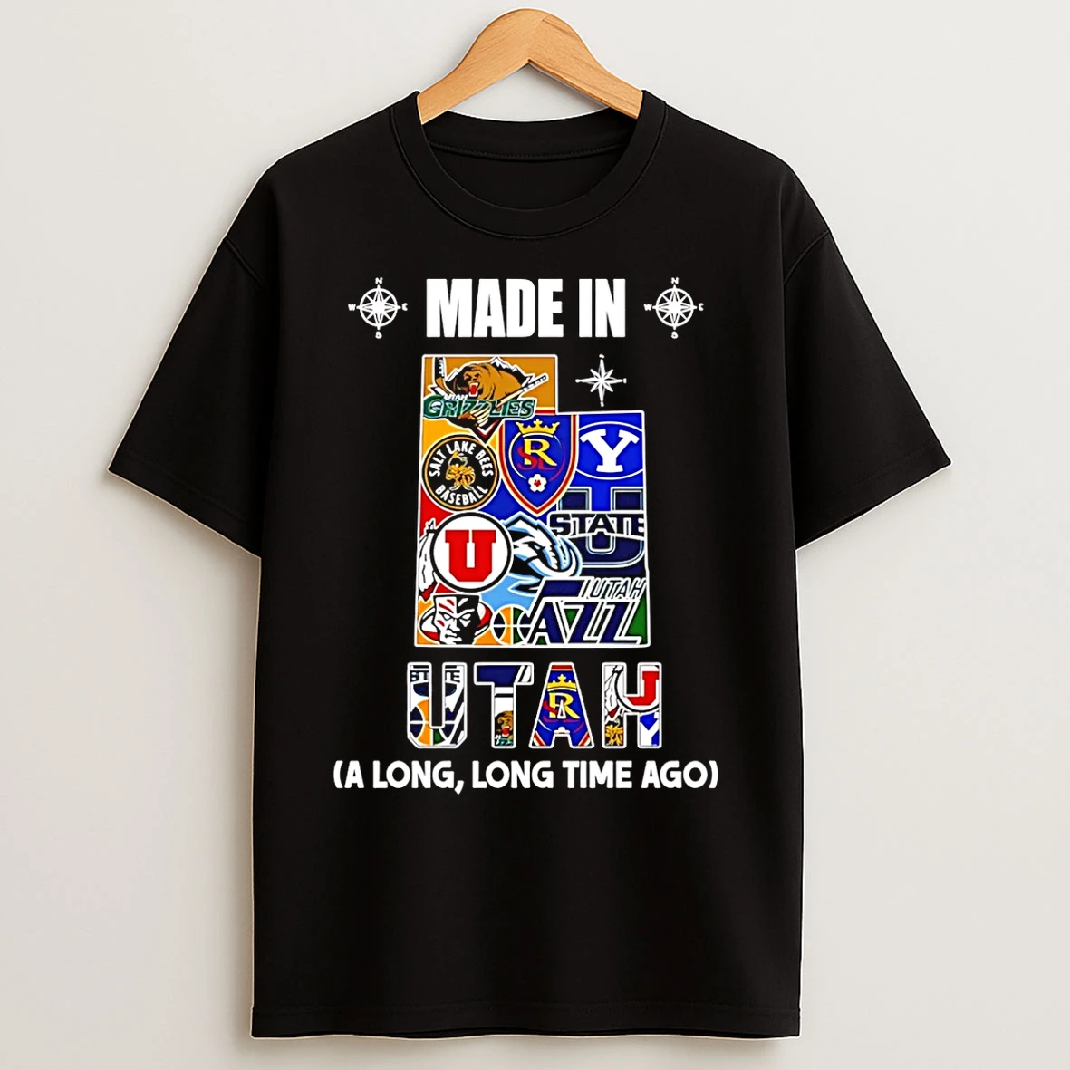 Classic Made In Utah A Long Long Time Ago State T Shirts