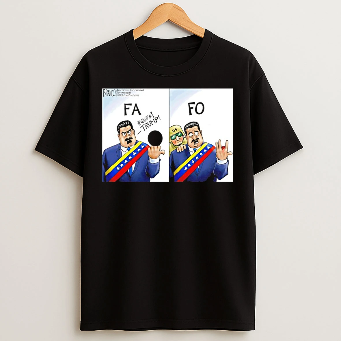 Classic Maduro Fa Go Trump Operation No Dictators Day 2026 T Shirts
