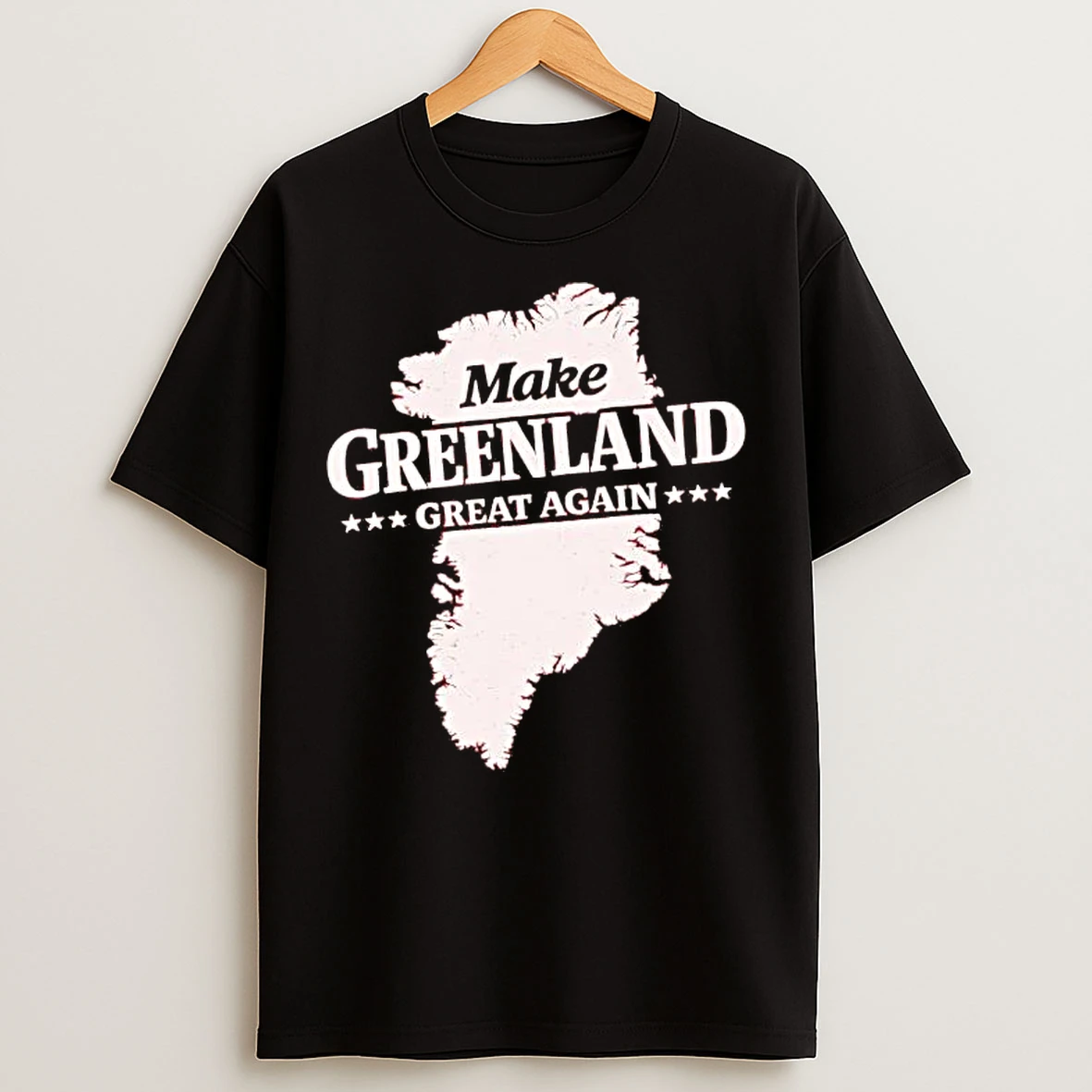Classic Make Greenland Great Again Map T Shirts