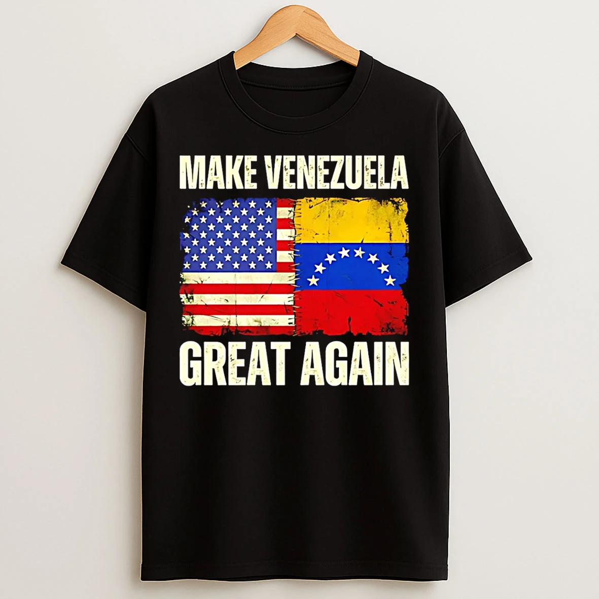 Classic Make Venezuela Great Again Flag Funny T Shirts