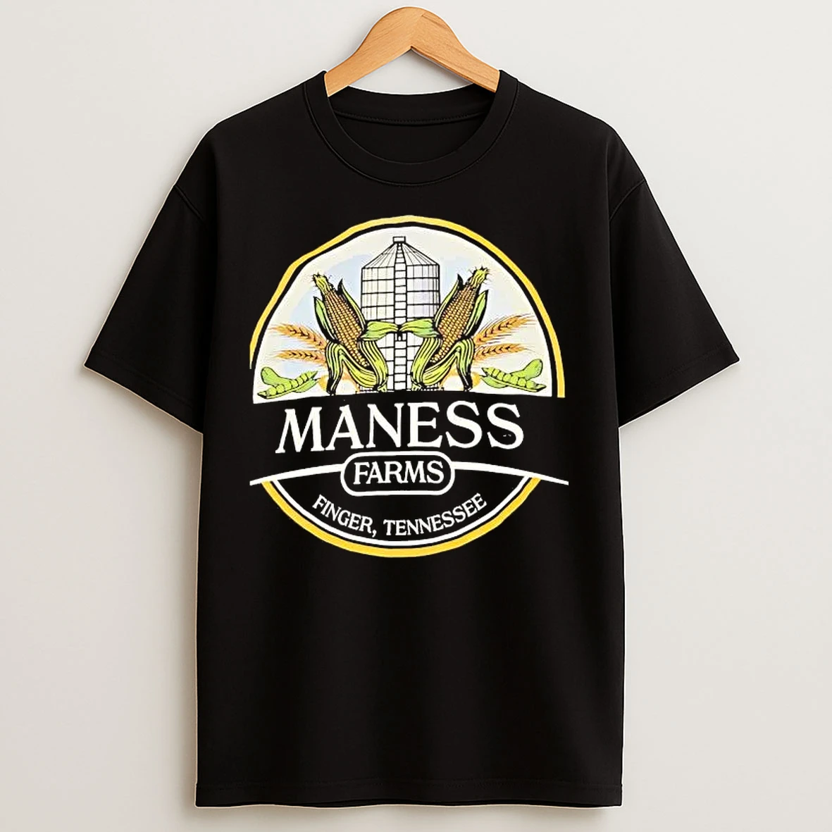 Classic Maness Farms Finger Tennessee T Shirts