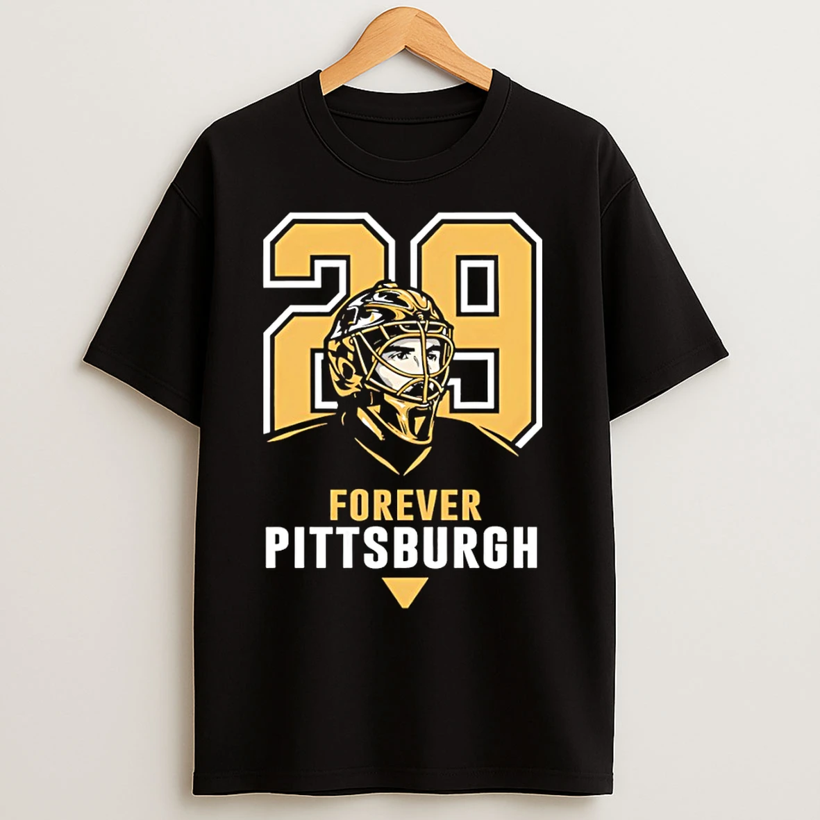 Classic Marc Andre Fleury Pittsburgh Penguins Hockey Player Forever Pittsburgh T Shirts