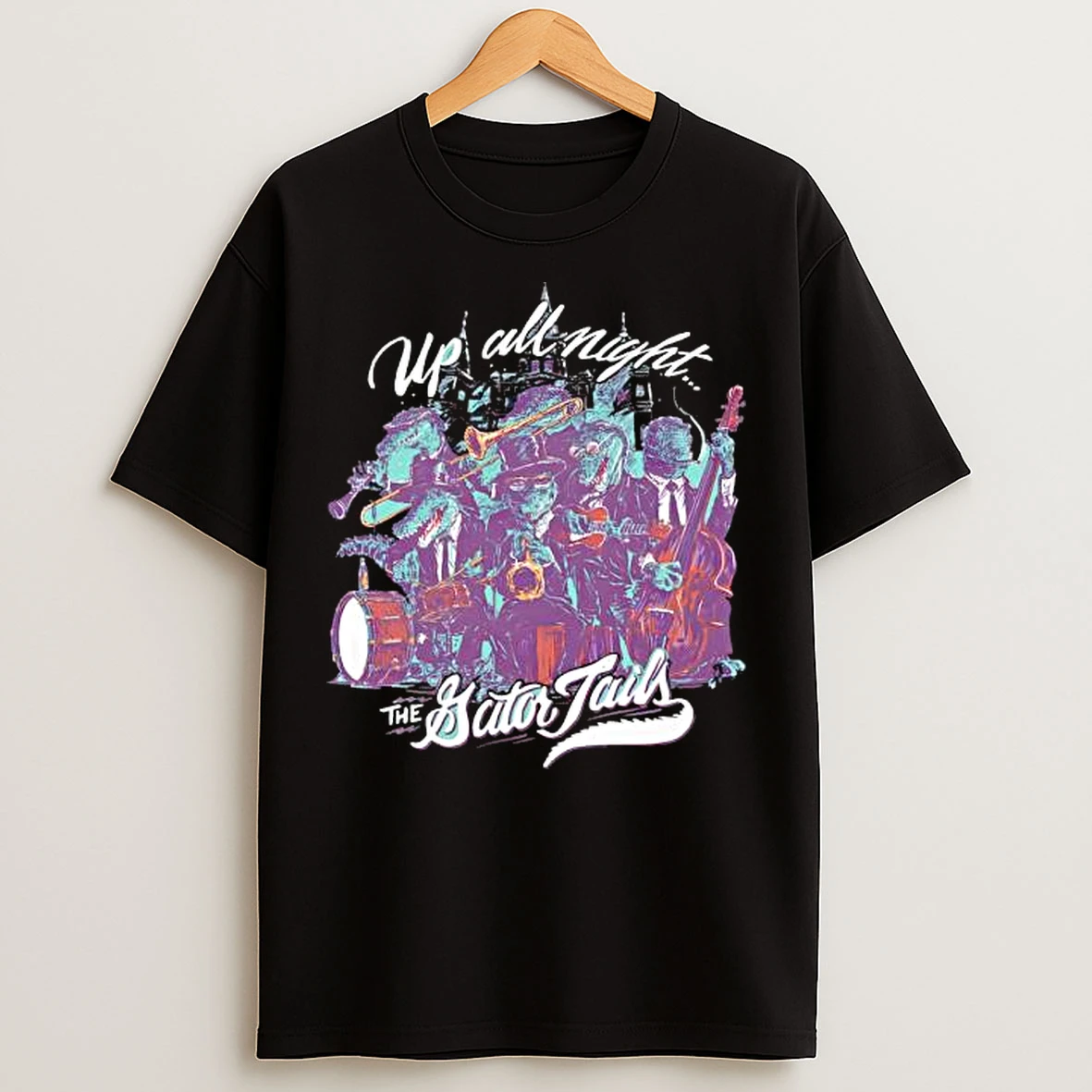 Classic Mardi Gras 2026 Up All Night T Shirts