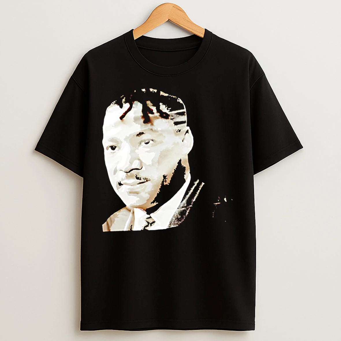 Classic Martin Luther King Jr Big Face Memphis Tigers Basketball Vintage T Shirts