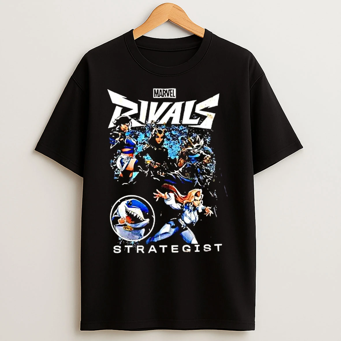 Classic Marvel Rivals Strategist Graphic T Shirts