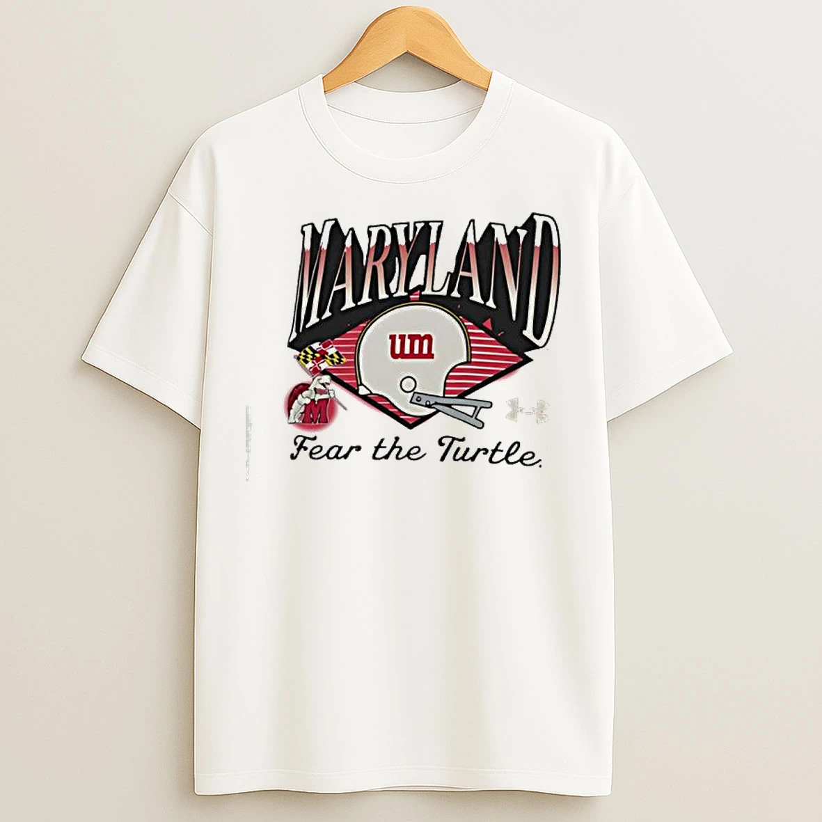 Classic Maryland Terrapins Vintage Fear The Turtle T Shirts