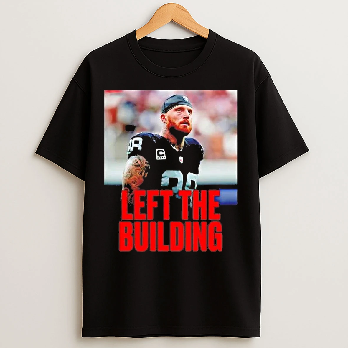 Classic Maxx Crosby Left The Building T Shirts