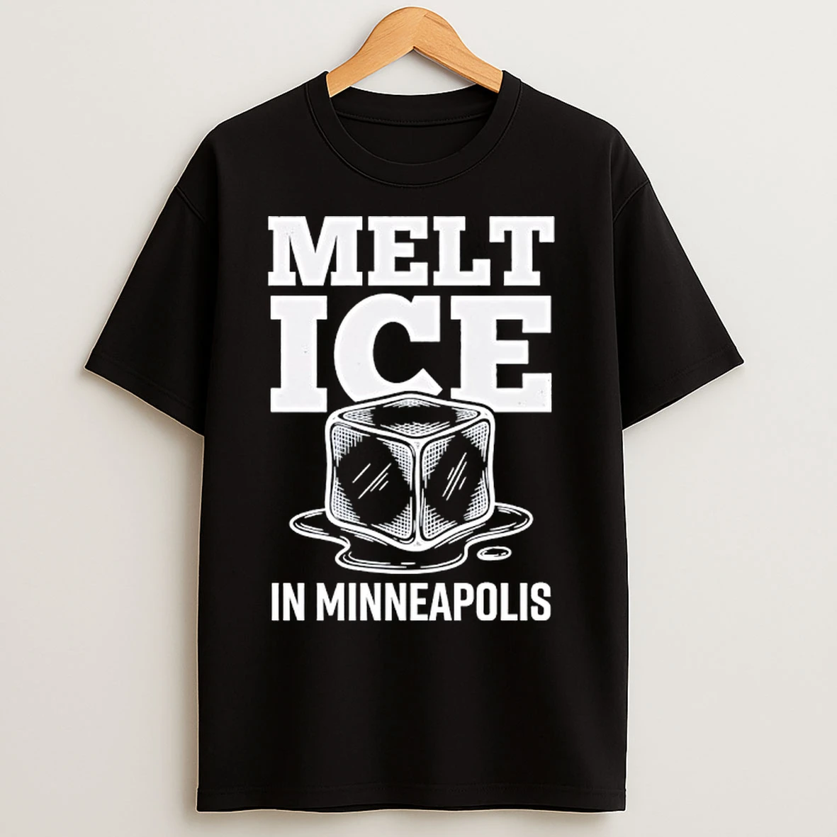 Classic Melt Ice In Minneapolis Anti Ice Resist Protest T Shirts